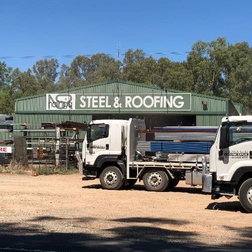 Steel deliveries rural Victoria Southern NSW Nalinga Steel